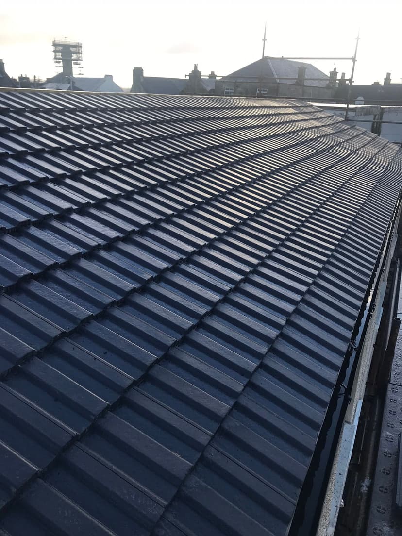 New tiled roof by Thistle Roofing